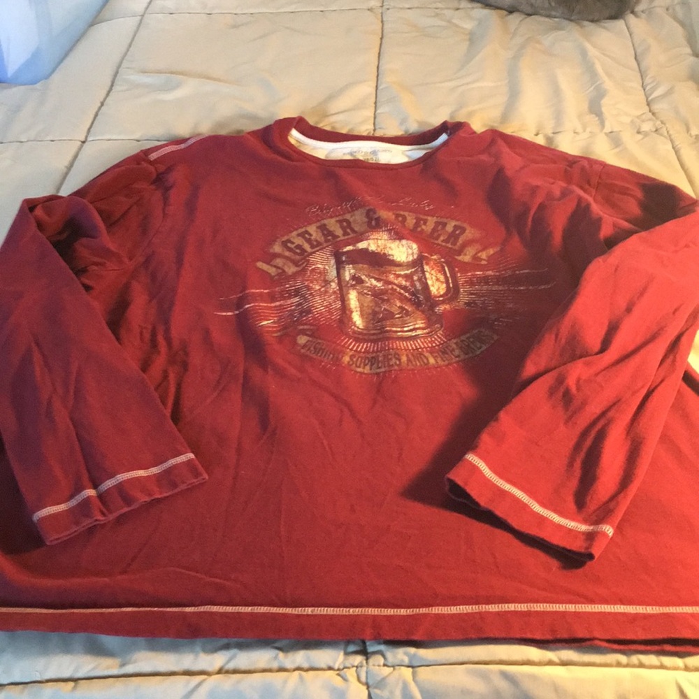 Men’s long sleeve faded glory shirt